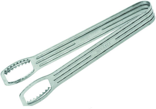 Λαβίδα πάγου Inox 18/10 ίσια 16cm