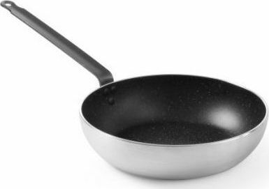 Τηγάνι wok αντικολλητικό αλουμινίου induction 32cm Hendi