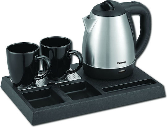 Βραστήρας Ξενοδοχείου Inox με δίσκο Primo 1,2lt