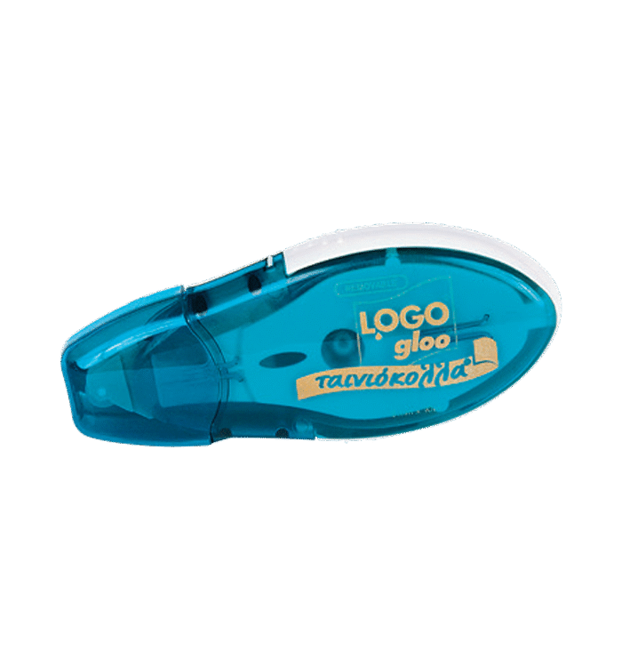 LOGO ΤΑΙΝΙΟΚΟΛΛΑ ROLLER GLOO PERMANENT 8mmX10m