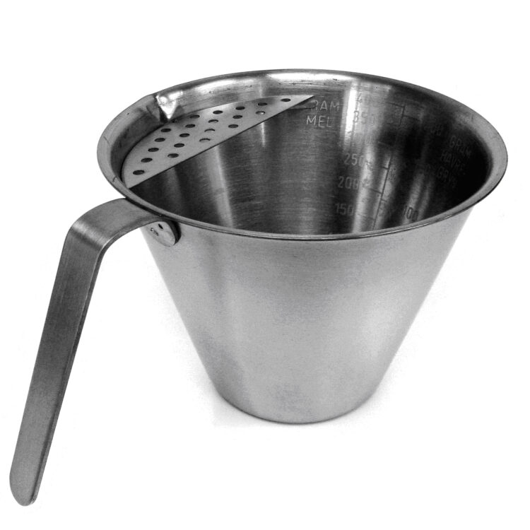 Μετρητής κύπελλο με σίτα inox 500ml