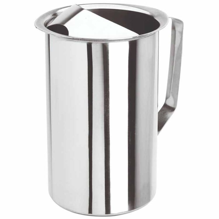 Κανάτα Inox με παγοστάτη 2lt