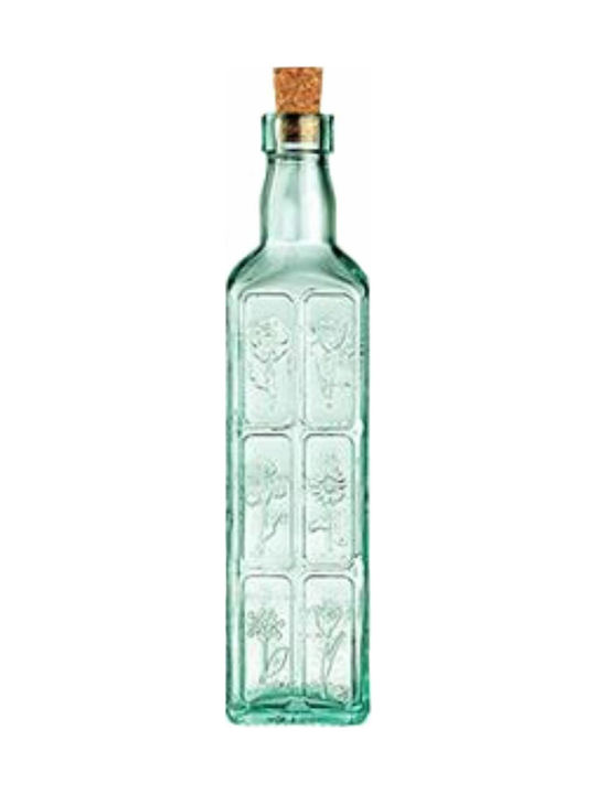 Φιάλη Ιταλική "Fiori" με φελλό 500ml