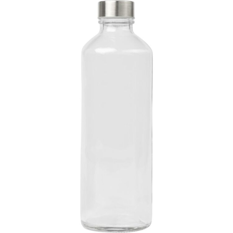 Φιάλη Γυάλινη Νερού με πώμα "Water Plain" 1000ml