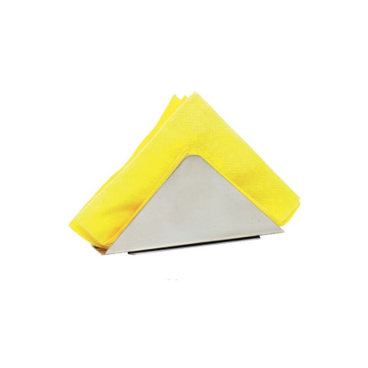 Χαρτοπετσετοθήκη Τρίγωνη Inox 14x7Ycm
