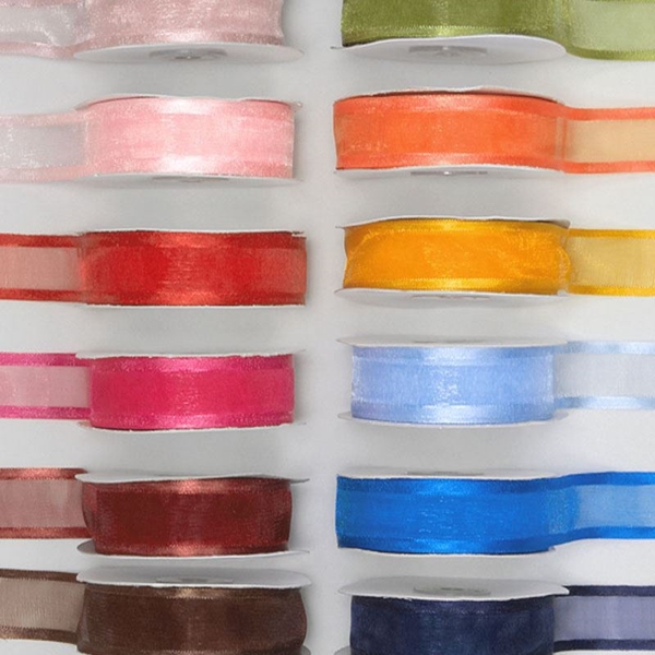 ΚΟΡΔΕΛΑ ΥΦΑΣΜΑ ΟΡΓΑΝΤΖΑ ΜΕ ΡΕΛΙ 25mmX50 YARDES