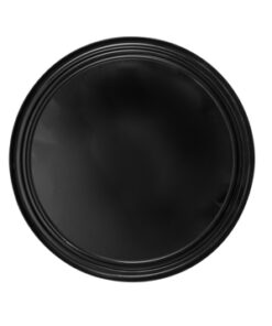 Δίσκος Βιτρίνας μαύρος στρογγυλός Φ38