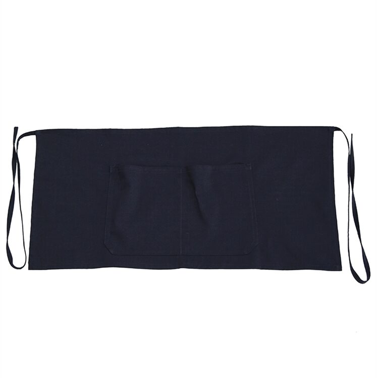 Ποδιά σέρβις μέσης κοντή με τσέπη 33cm