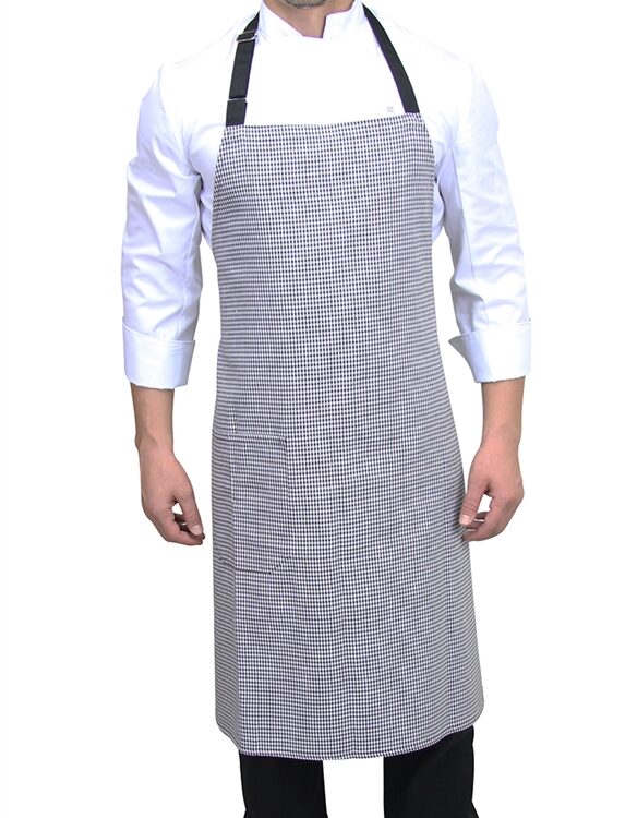 Ποδιά στήθους μακριά καρώ ή σχέδια