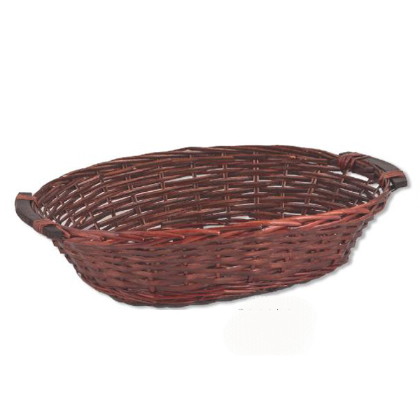 Καλάθι ψάθινο 46x36x12,5cm 2 χρώματα