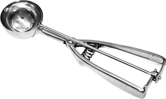 Scoop παγωτού inox με μηχανισμό 6Φ