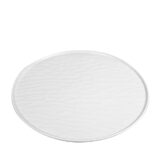 Πιατέλα Μελαμίνης Pizza Wavy White-Black 35cm