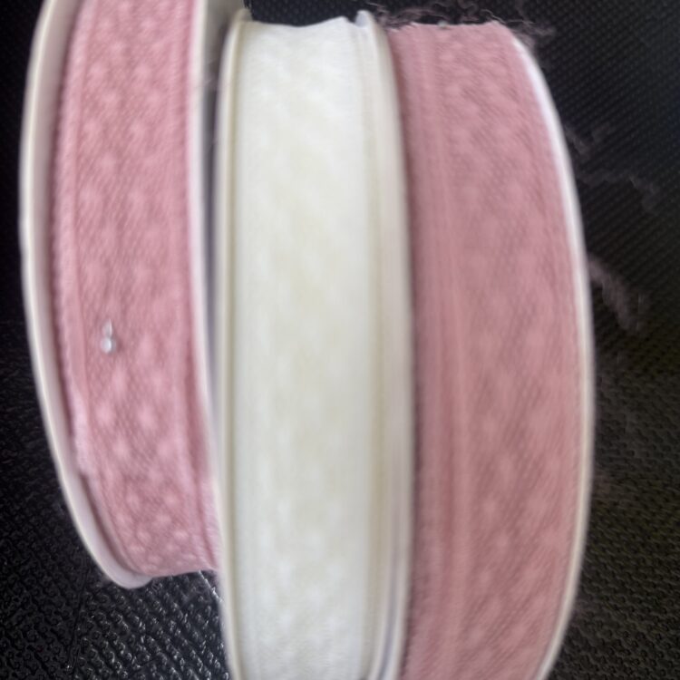 Κορδέλα δαντέλα 20mmX50y χρώματα