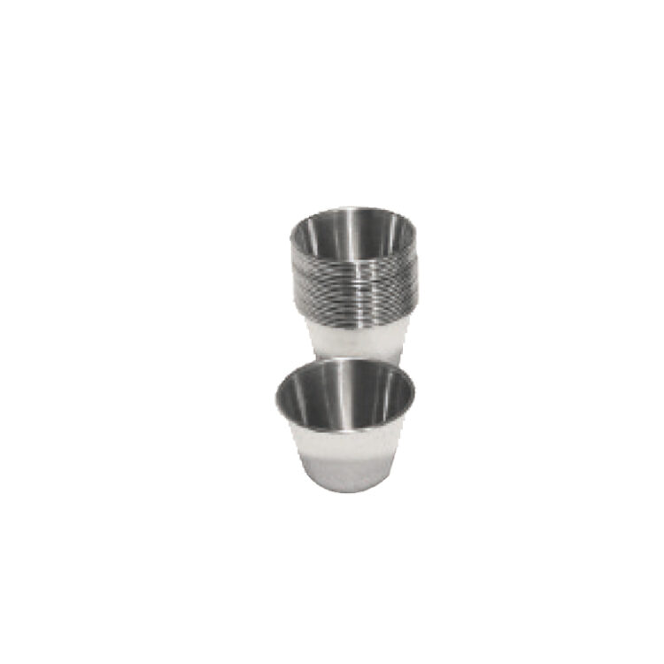 Φόρμα καραμελέ inox 4Φx4Υ 2,5oz 75ml
