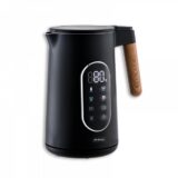 Βραστήρας Primo 2200w Digital 1,7lt Cool touch wooden/μαύρο/γκρι