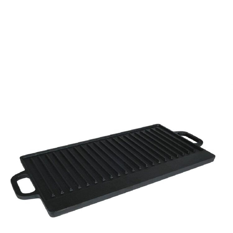 Πλάκα ψησίματος CAST IRON 2 όψεων 42,5x23,5 Εspiel