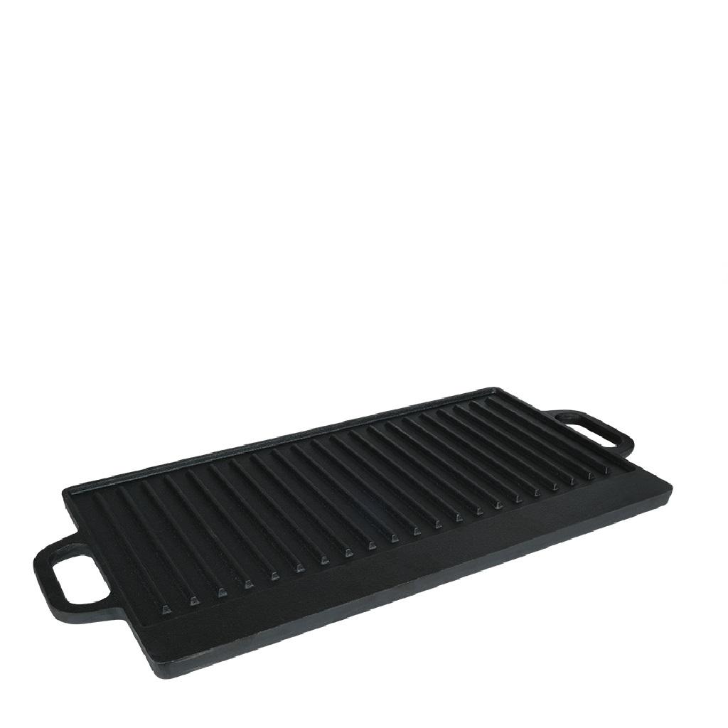 Πλάκα ψησίματος CAST IRON 2 όψεων 42,5x23,5 Εspiel