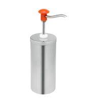 Τρόμπα inox για δοχεία μουστάρδας/μαγιονέζας/σως