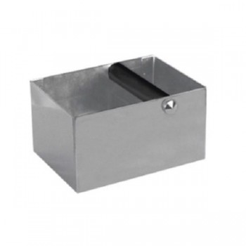 Κουτί inox υπολειμμάτων καφέ 21x16x11